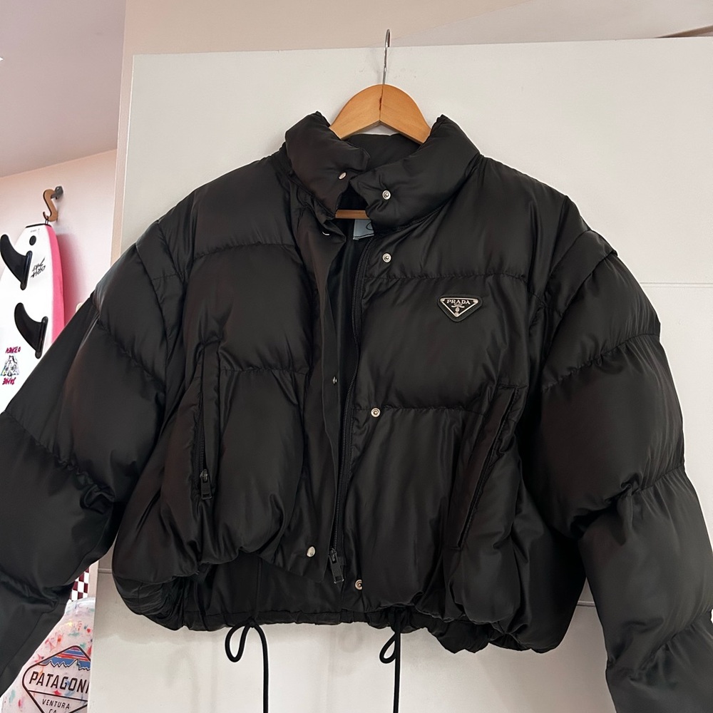 Women's Black Puffer Jacket